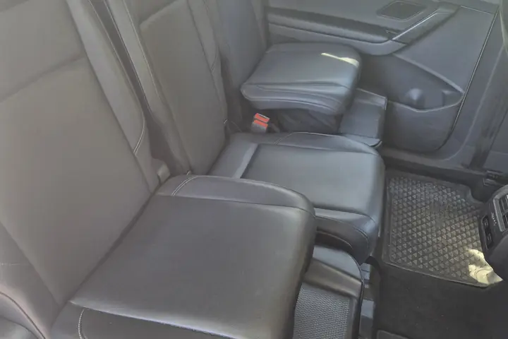Interior of the transfer car